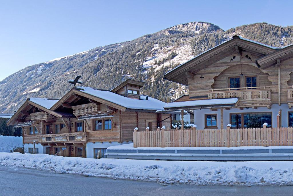 Villa Alpenchalet Brücke Mayrhofen Zimmer foto